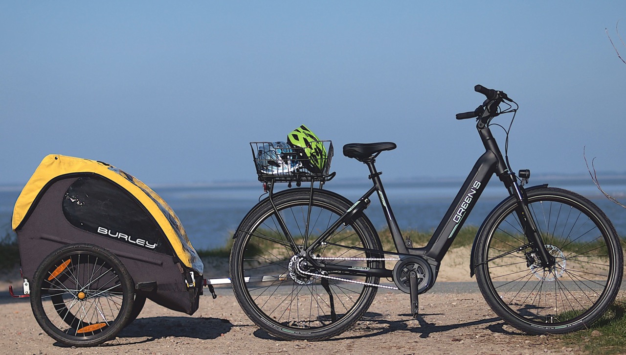 Burley Kinderanhänger Bee für 2 Kinder
